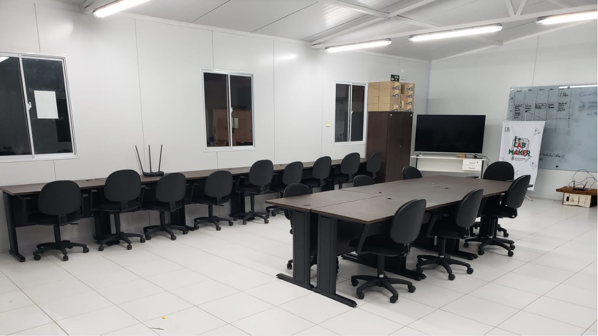 Figura 3 - LabMaker do Campus Salgueiro após a consolidação de espaço dedicado.